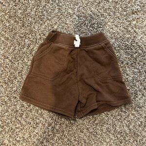 Garanimals Brown Casual Shorts with Elastic Waistband